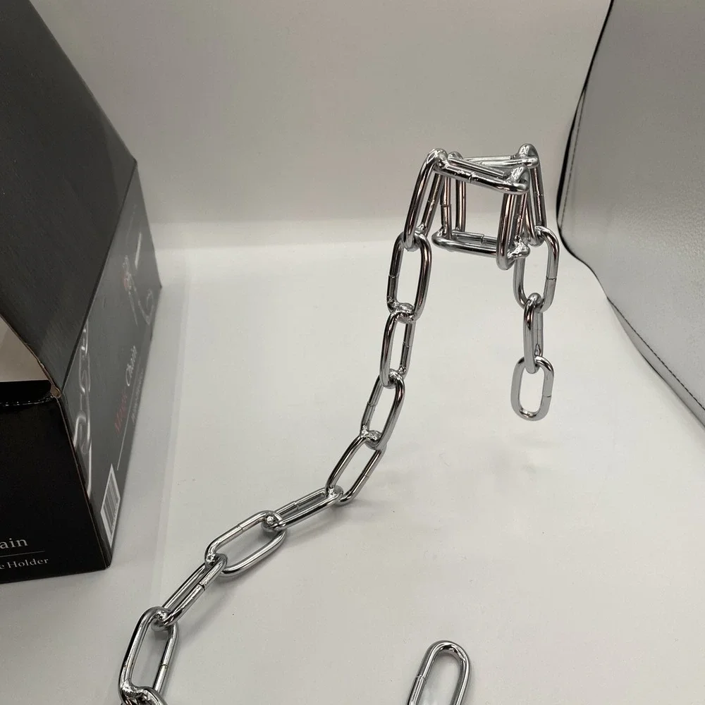 Magic Iron Chain Wine Bottle Holder‎